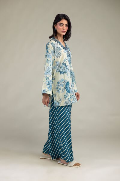 Embroidered | Cambric | Printed Cambric Pants | GBP 25.00