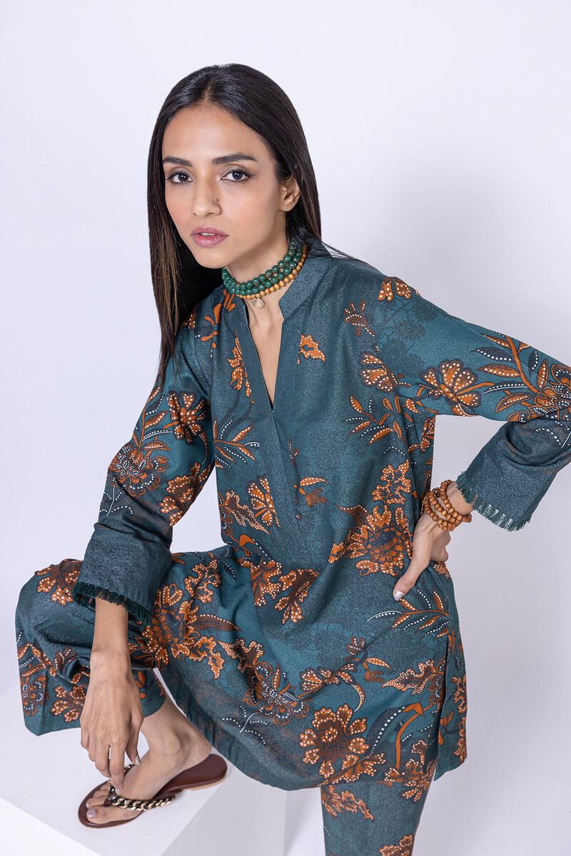 Printed | Cotton Karandi | Kurta | null