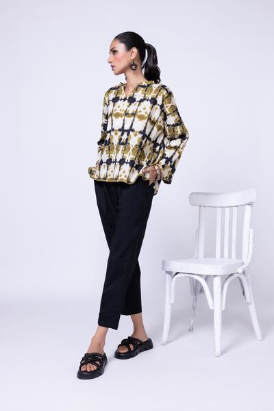 Dyed | Ripple Crinkle | Trousers | GBP 4.50