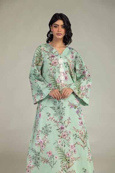 Embroidered | Cambric | Floral Cambric Kurta | GBP 14.00