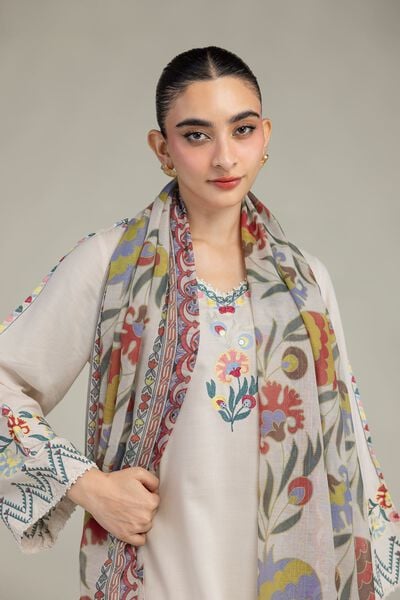 Embroidered | Mesuri | Floral Mesuri Dupatta | GBP 20.00