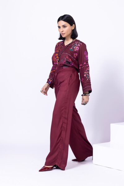 Dyed | Viscose Crepe | Trousers | GBP 6.00