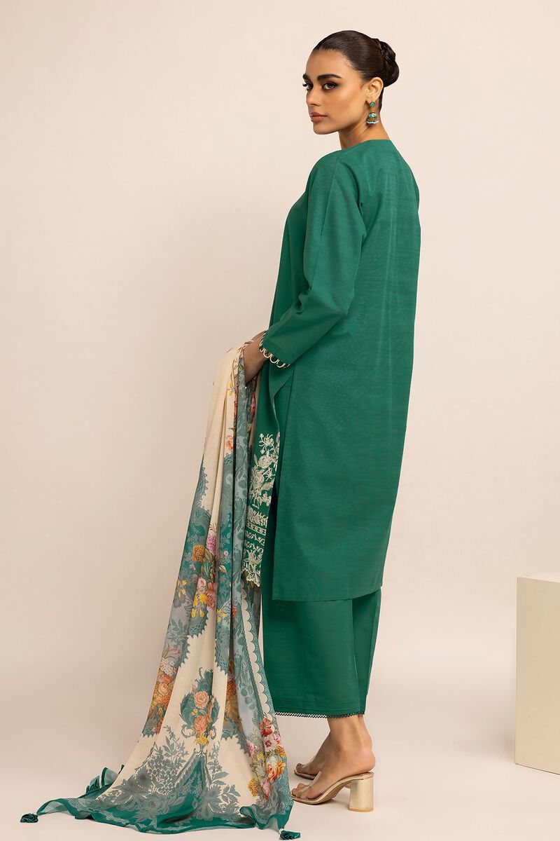 Embroidered | Crosshatch | Fabrics 3 Piece | null