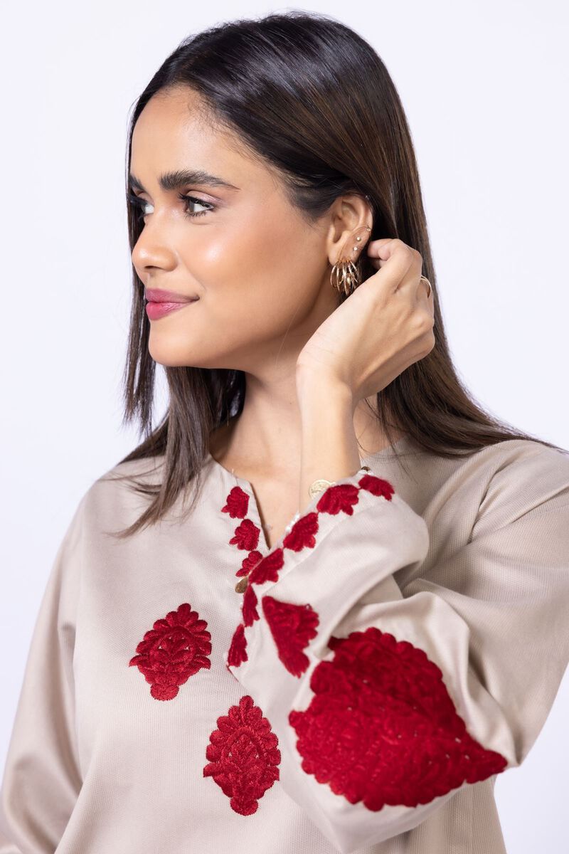 Embroidered | Cotton Cottel | Kurta | null