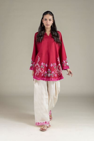 Embroidered | Heavy Textured Cotton | Shalwar | GBP 22.00