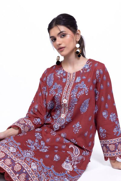 Printed | Khaddar | Kurta | GBP 12.50
