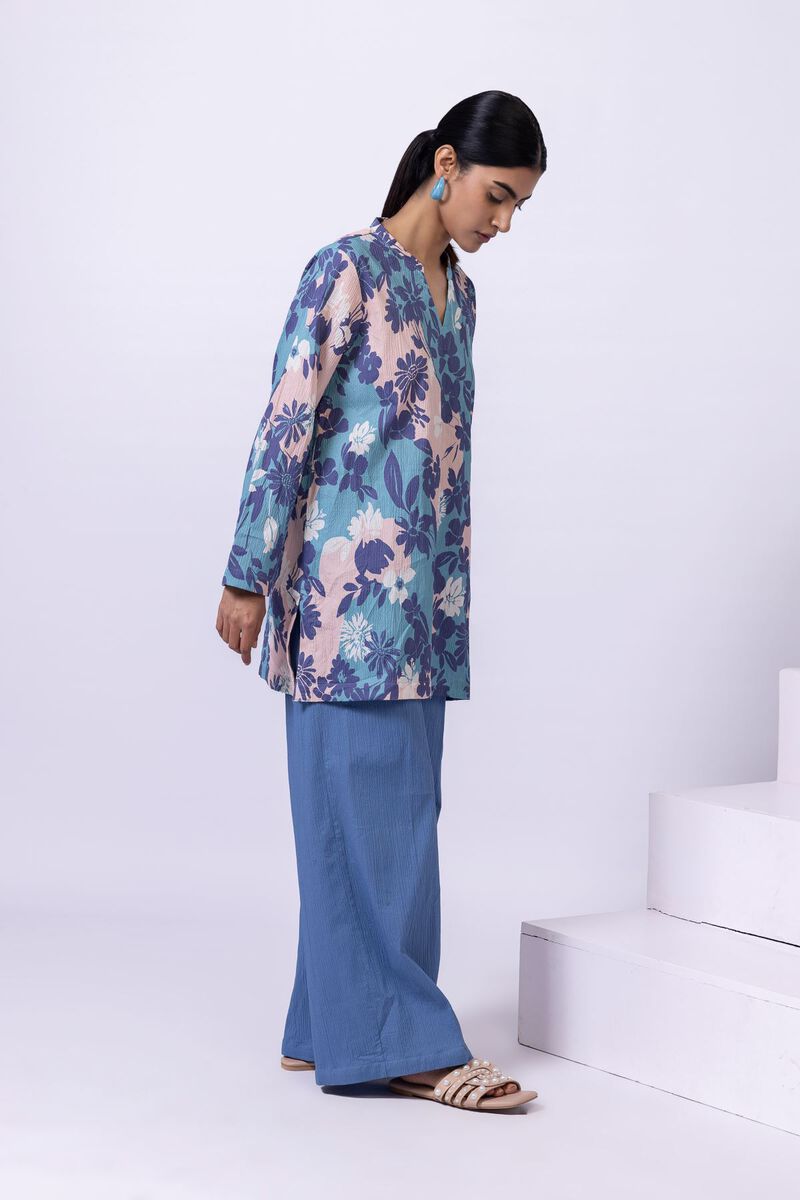 Printed | Ripple Crinkle | Kurta | GBP 10.00