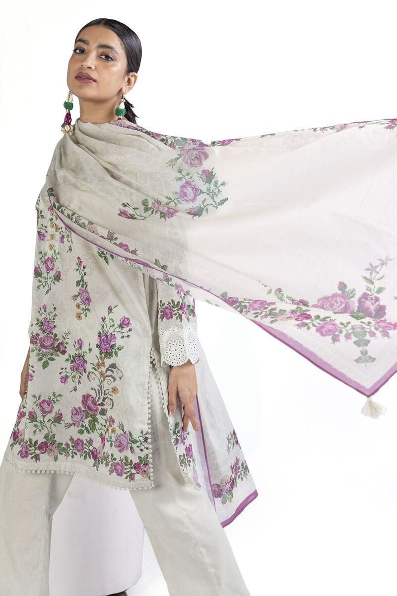 Embroidered | Lawn | Fabrics 3 Piece | null