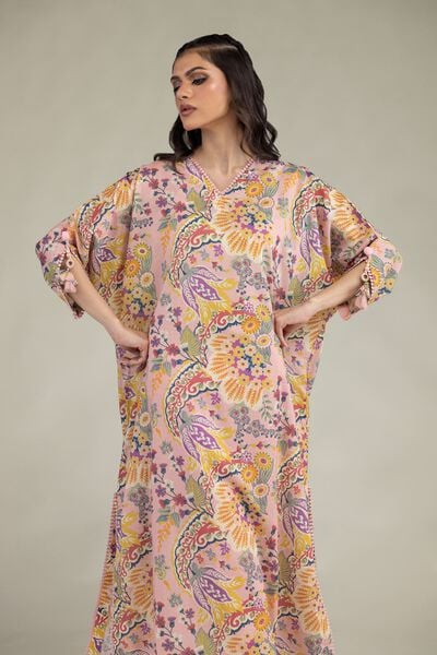 Printed | Cambric | Cambric V-Neck Kurta | GBP 30.00