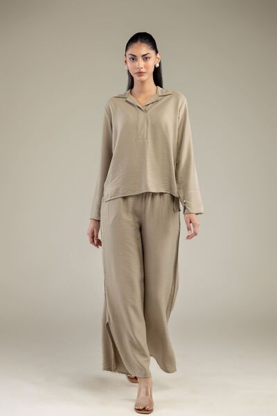 Dyed | Crepe | Trousers | GBP 25.00