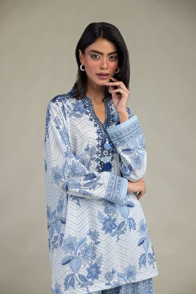 Embroidered | Cambric | Short Cambric Kurta | GBP 30.00