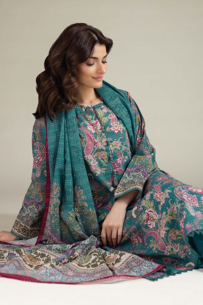 Printed | Mesuri Dobby | Tailored 3 Piece | GBP 50.00