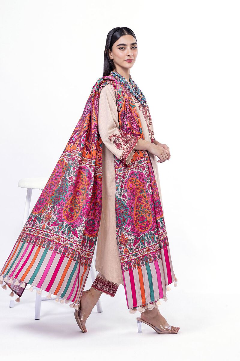 Embroidered | Khaddar | Fabrics 3 Piece | null