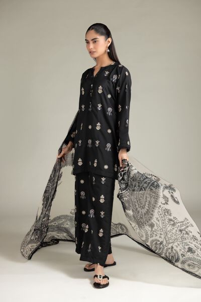 Embroidered | Blended Cambric | Pants | GBP 6.00