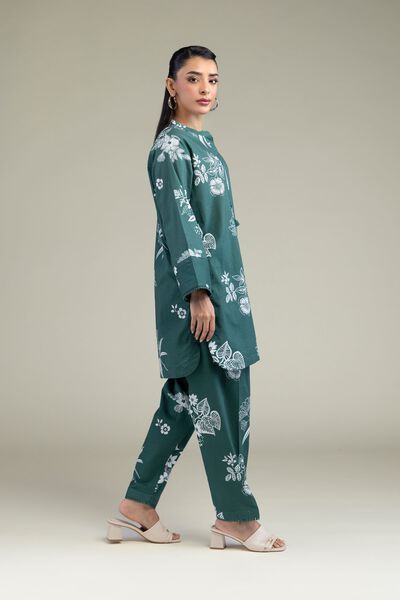 Printed | Cotton Dobby | Floral Cotton Shalwar  | GBP 15.00