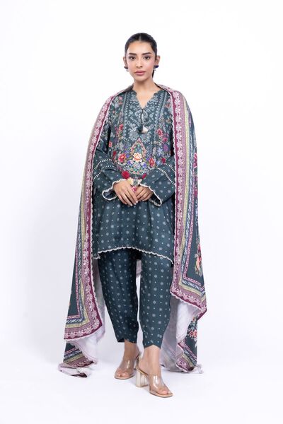 Printed | Satin | Kurta | GBP 12.50