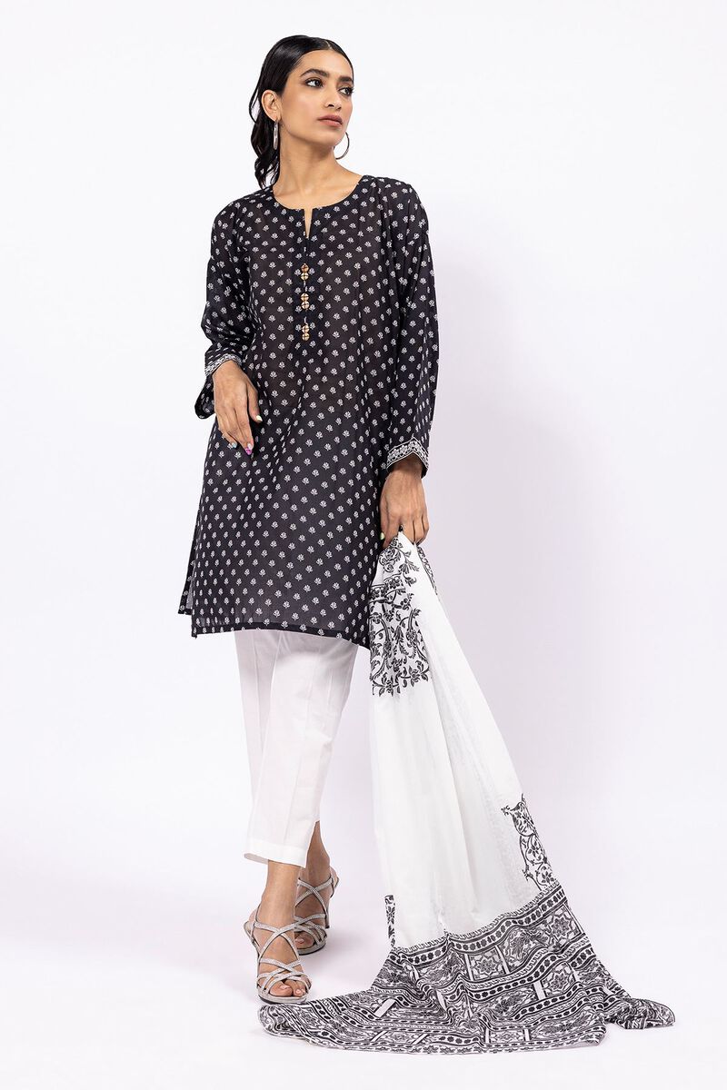 Printed Lawn | Top Dupatta | Fabrics 2 Piece | null