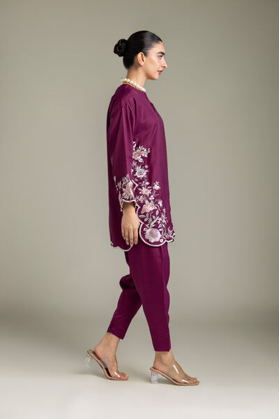 Embroidered | Raw Silk | Shalwar | GBP 35.00