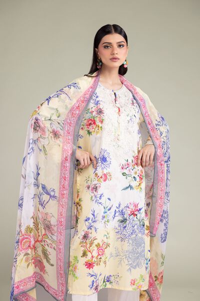 Embroidered | Lawn | Tailored 3 Piece | GBP 50.00
