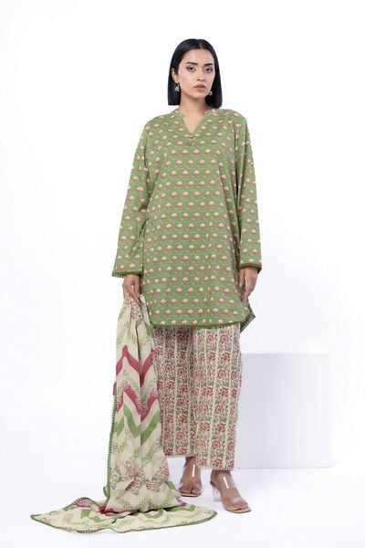 Printed | Cotton | Fabrics 3 Piece | GBP 25.00