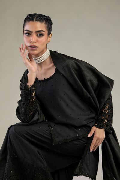 Raw Silk | 3-Piece Co-ord Set | GBP 180.00