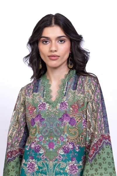 Printed | Mesuri Khaddar | Kurta | GBP 15.00