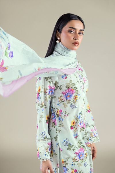 Embroidered | Lawn | 3-Piece Lawn Tailored | GBP 50.00