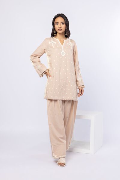 Embroidered | Cotton Dobby | Pants | GBP 17.00