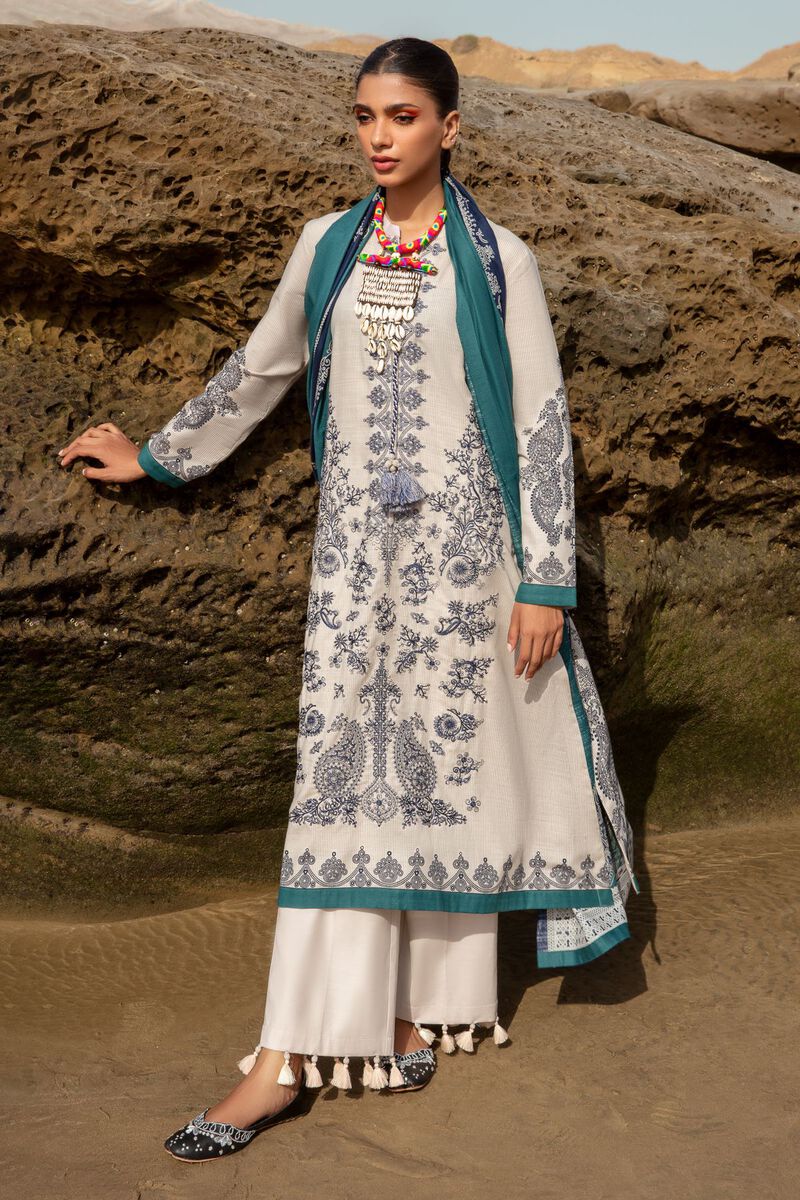 Embroidered | Khaddar | Fabrics 3 Piece | null