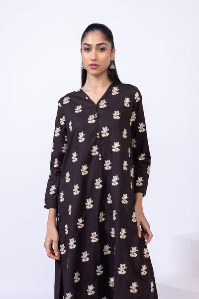 Embroidered | Crosshatch Poplin | Kurta | GBP 17.50