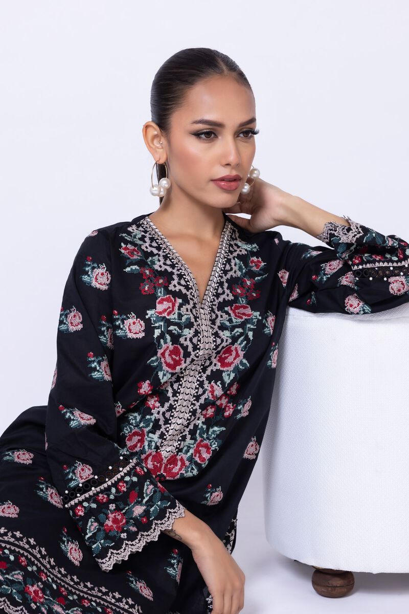 Embroidered | Cambric | Kurta | GBP 15.00