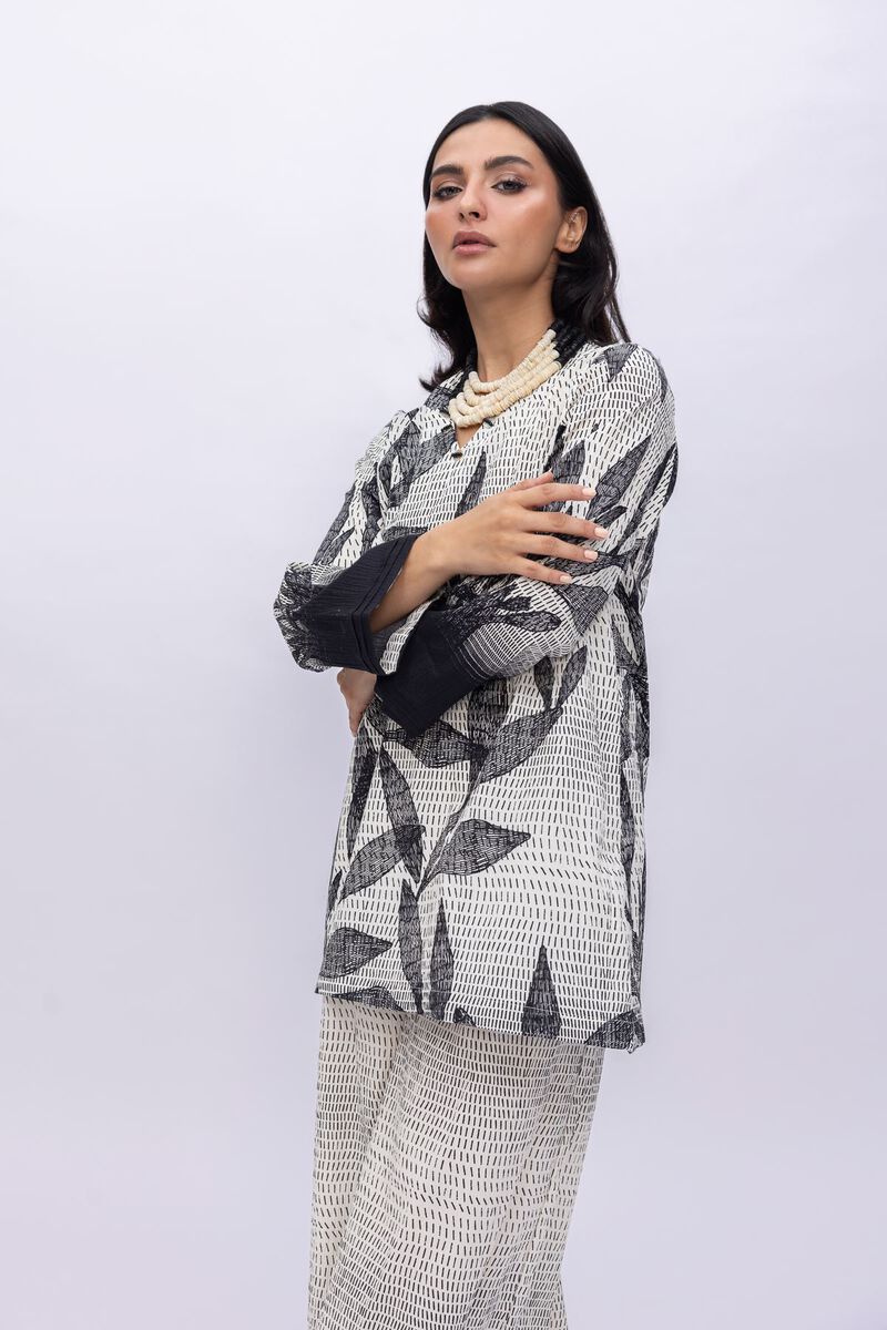 Printed | Ripple Crinkle | Kurta | GBP 10.00