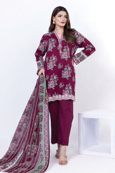 Embroidered | Lawn | Fabrics 3 Piece | GBP 20.00