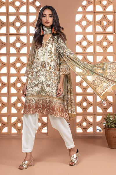 Messuri | Embroidered | Tailored 3 Piece | GBP 45.50