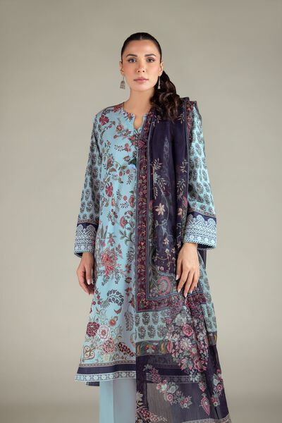 Embroidered | Cotton Dobby | Cotton Tailored Set | GBP 42.00
