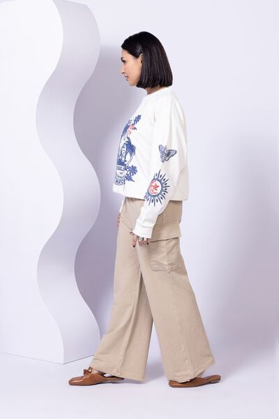 Dyed | Lycra Terry | Trousers | GBP 7.50
