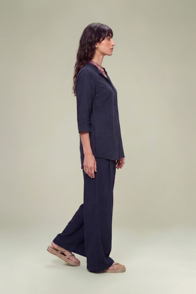 Dyed | Textured Georgette | Textured Georgette Trousers | GBP 30.00