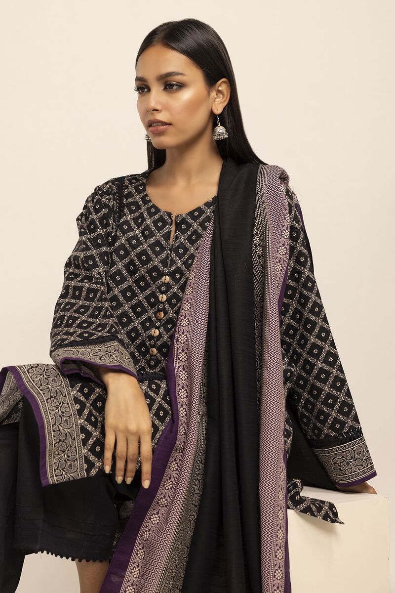 Printed | Khaddar | Fabrics 3 Piece | null