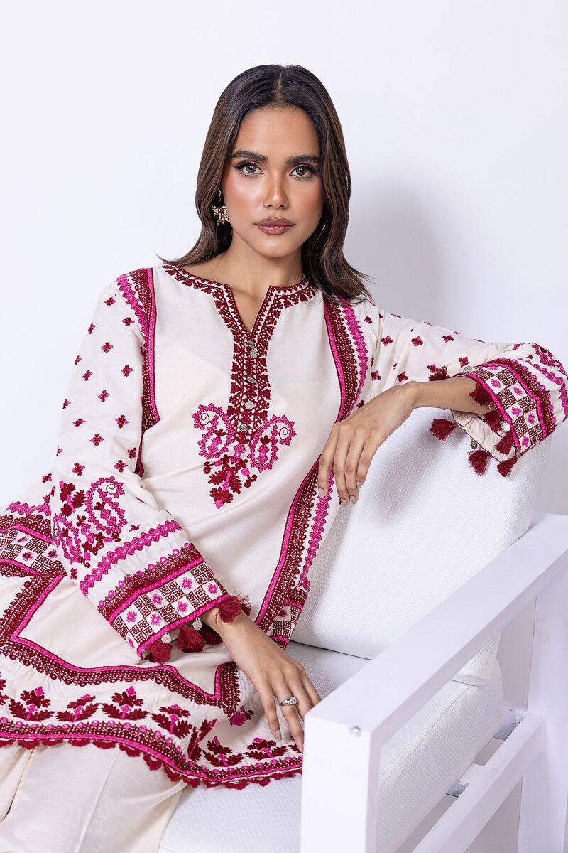 Embroidered | Raw Silk | Kurta | null