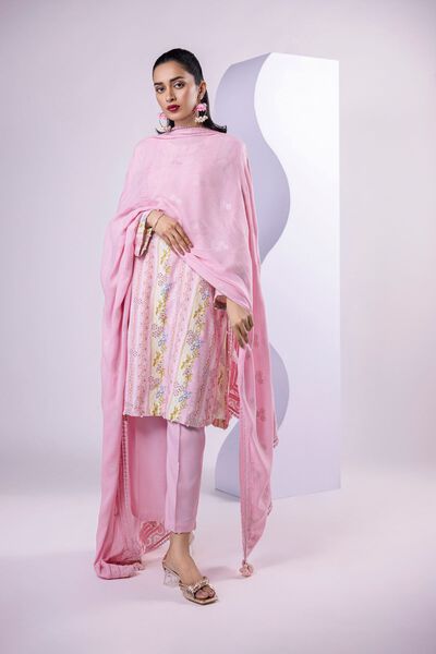 Embroidered | Light Thai Silk | Dupatta | GBP 35.00