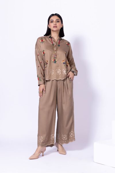 Embroidered | Viscose Crepe | Blouse | GBP 7.50