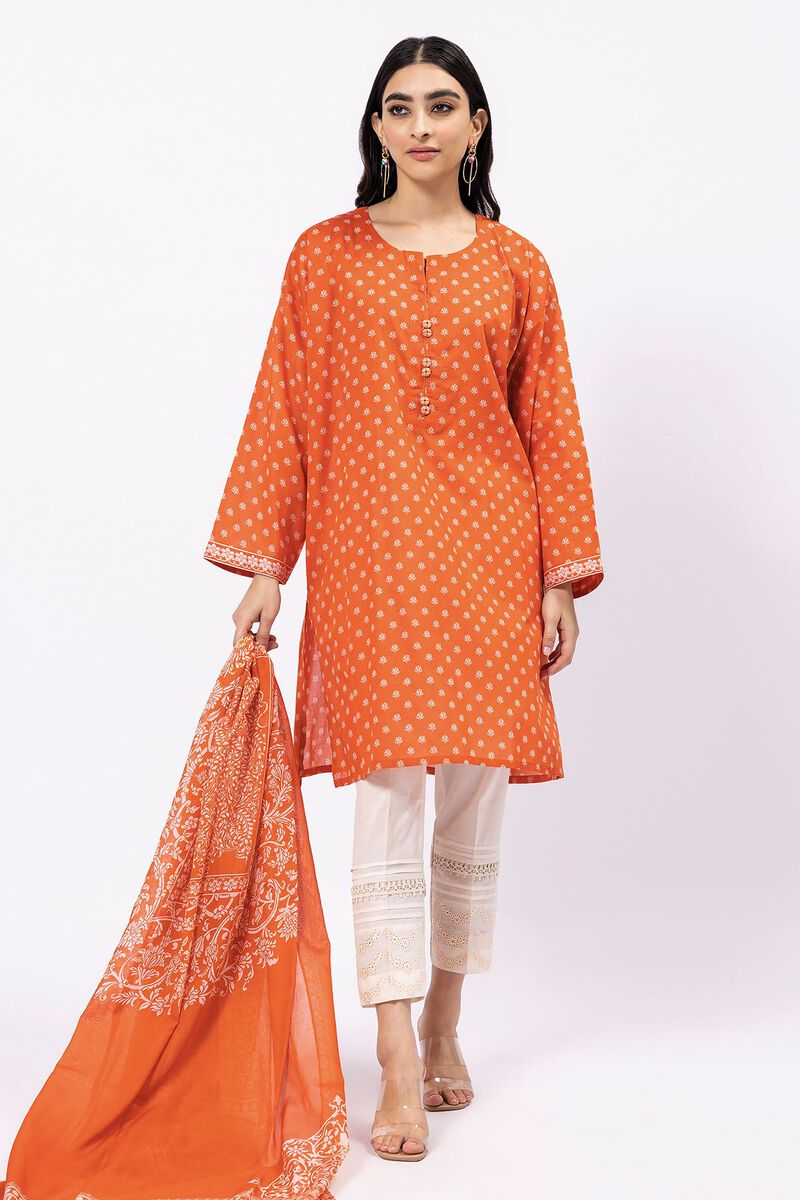 Printed Lawn | Top Dupatta | Fabrics 2 Piece | null