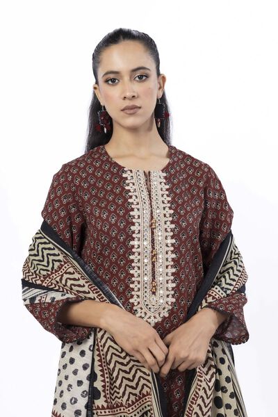 Embroidered | Light Khaddar | Fabrics 3 Piece | GBP 30.00