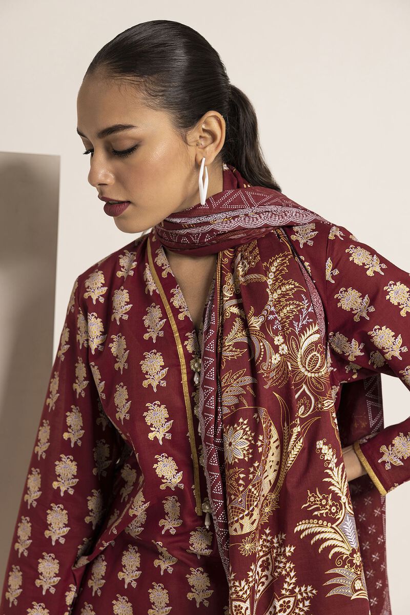 Lawn | Embroidered | Fabrics 2 Piece | Top Dupatta | null