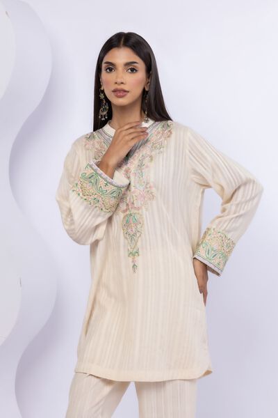 Embroidered | Leno | Kurta | GBP 9.00