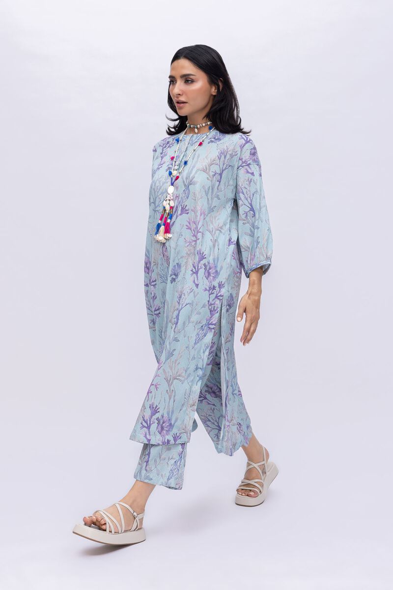 Printed | Ripple Crinkle | Kurta | GBP 10.00
