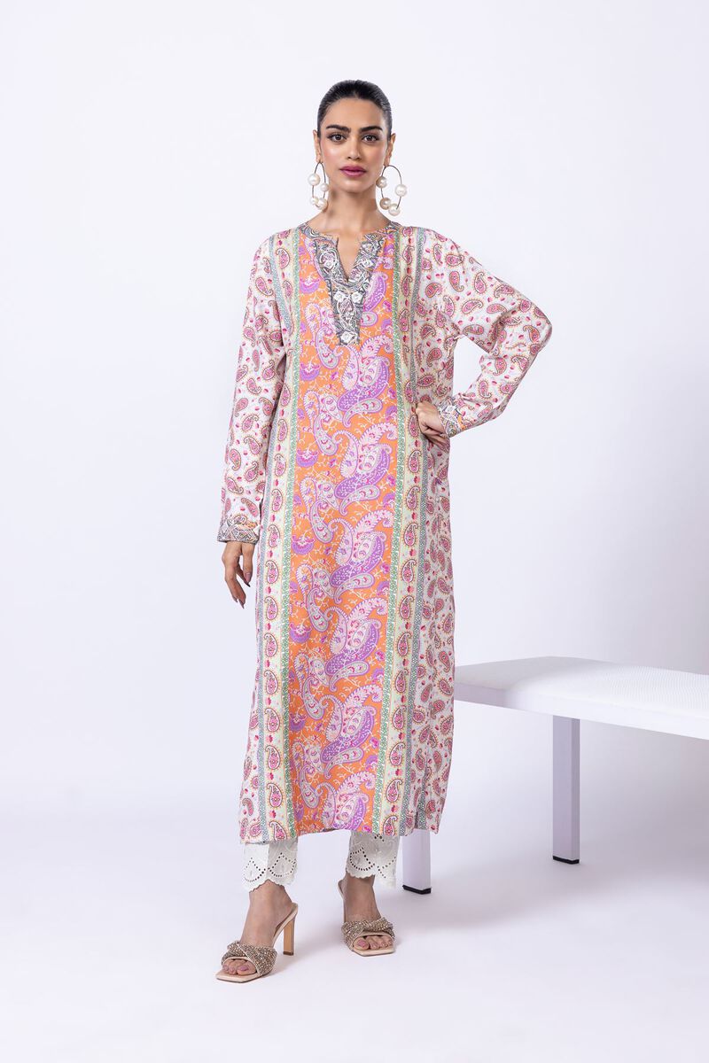 Embroidered | Viscose Oak Silk | Kurta | GBP 20.00