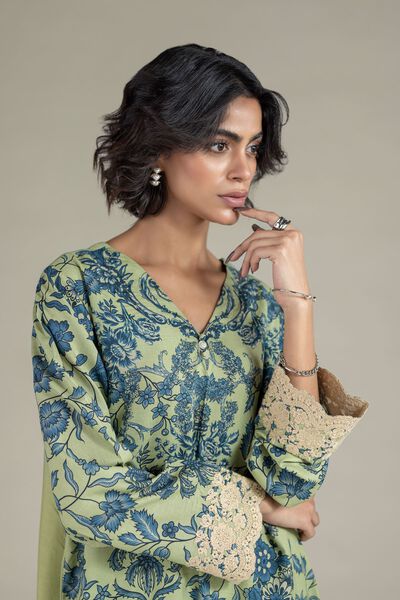 Embroidered | Raw Silk | Kurta | GBP 25.00