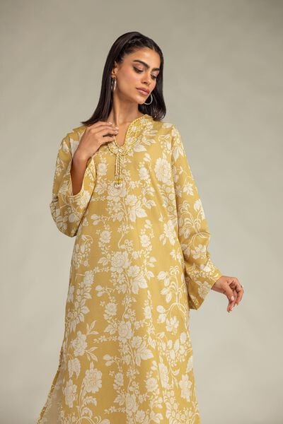 Printed | Cambric | Cambric Longline Kurta | GBP 30.00