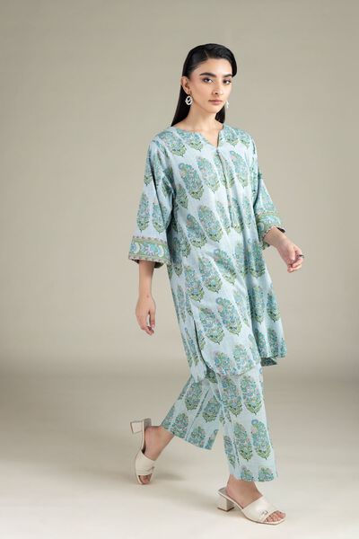 Printed | Heavy Textured Cotton | Pants | GBP 12.00